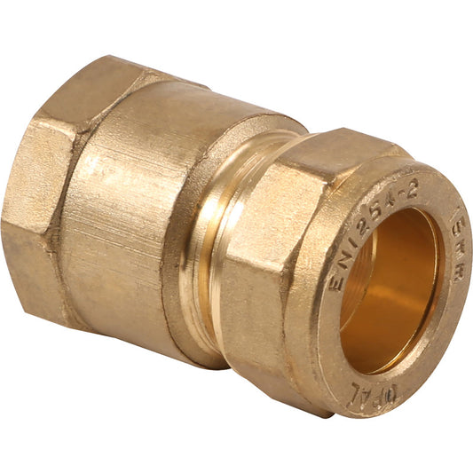 Compression Coupler 15mm x 1/2" Female Iron 5 Pack