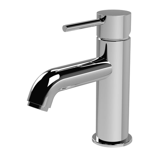 Cartegena Mono Basin Mixer c/w Push Button Waste - Chrome CAR305