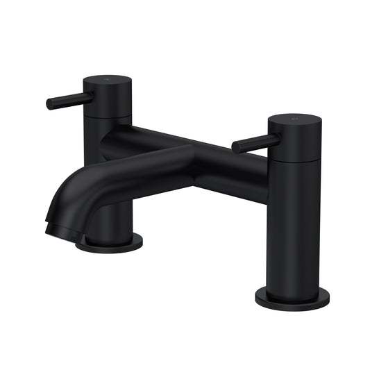 Cartegena Bath Filler Tap - Black CAR403