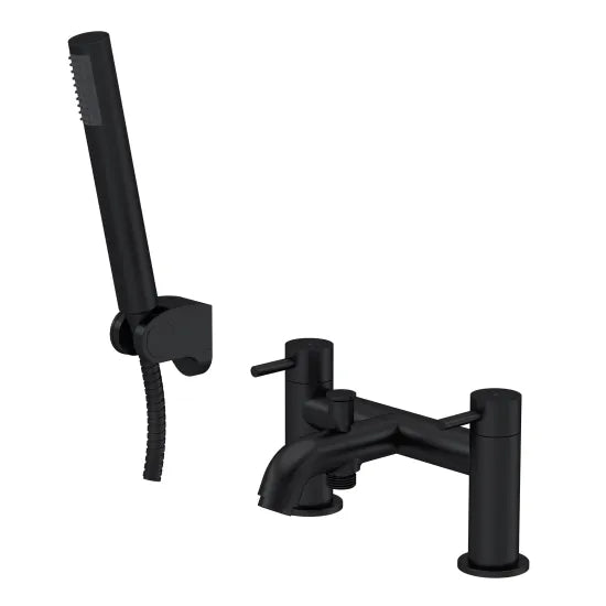 Cartegena Bath Shower Mixer - Black CAR404