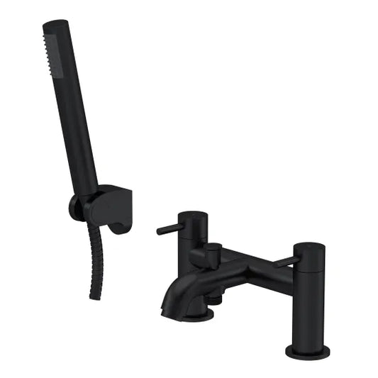 Cartegena Bath Shower Mixer - Black CAR404
