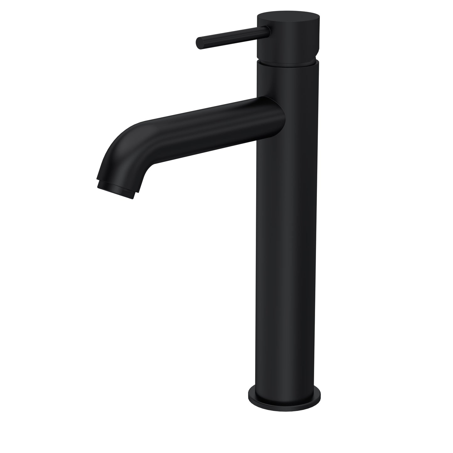Cartegena High-Rise Mono Basin Mixer Tap - Black CAR470