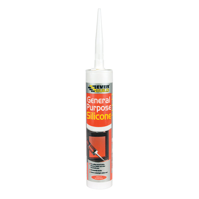 Everbuild - General Purpose Clear Silicone