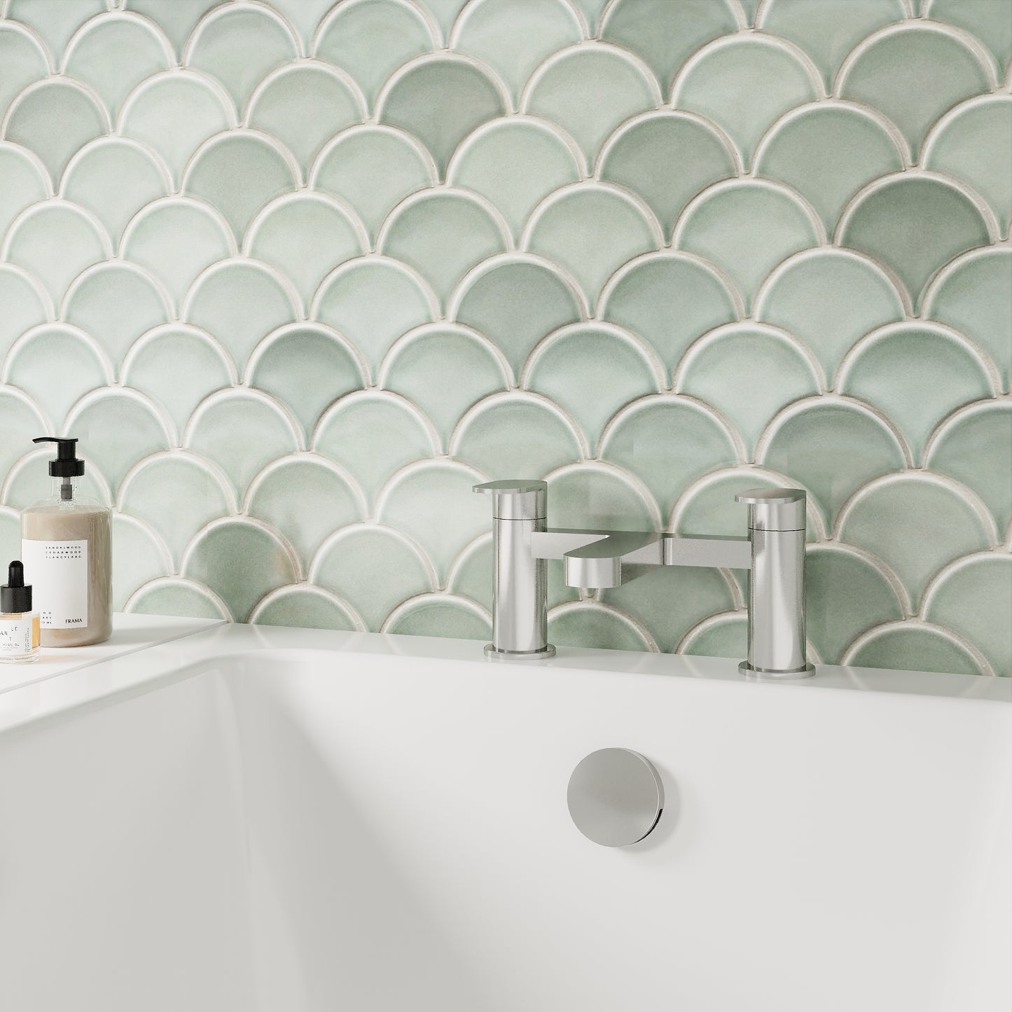Halstatt Bath Filler Tap - Chrome HAL303