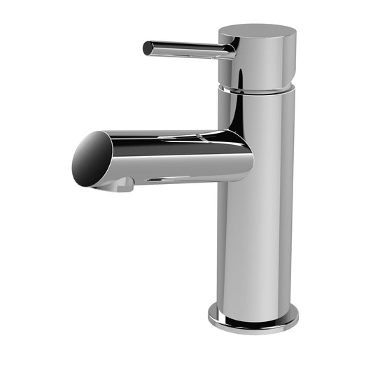 Navala Mono Basin Mixer c/w Push Button Waste - Chrome NAV305