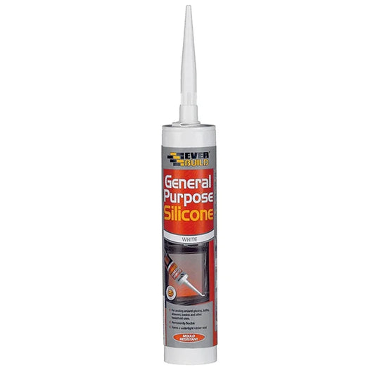 Everbuild - General Purpose White Silicone