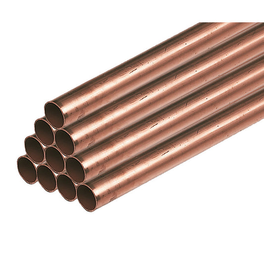 ** Copper Tube Pipe 15mm x 3m Lengths **