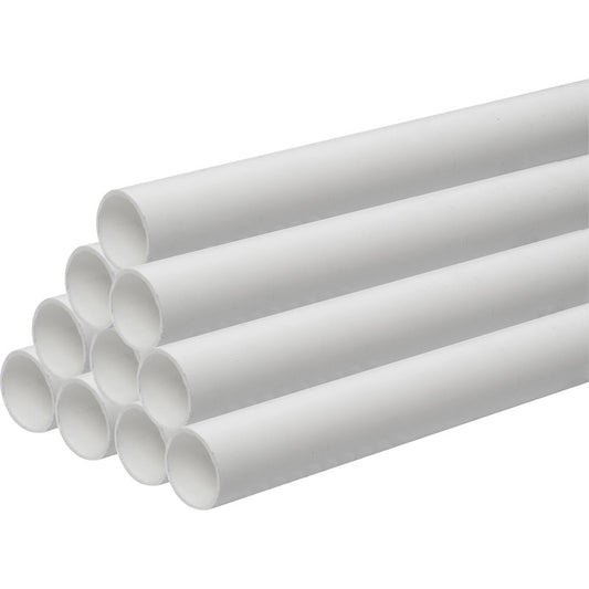 ** Solvent Weld PVC Waste Pipe 32mm x 3m White **