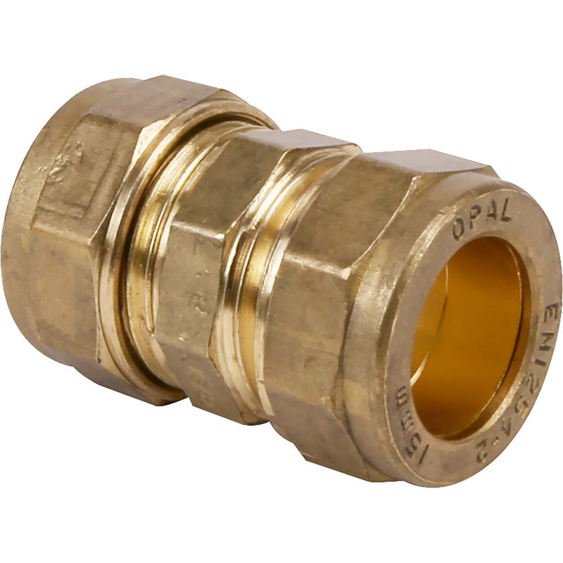 Compression Coupler 15mm 5 Pack