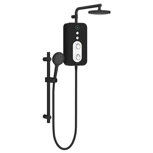 AQUAS Reva Flex 9.5kW Matte Black Electric Shower