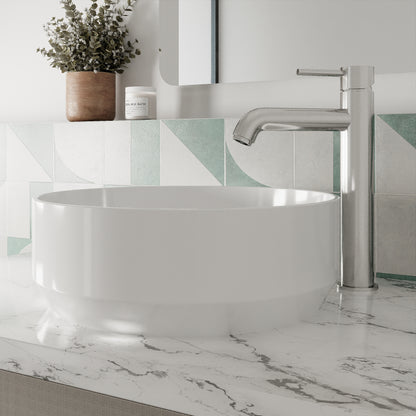 Cartegena High-Rise Mono Basin Mixer Tap - Chrome CAR370