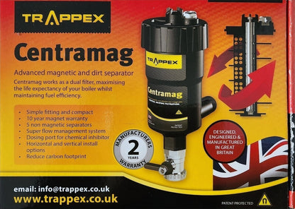 Trappex Centramag Central Heating Magnetic Filter 28mm